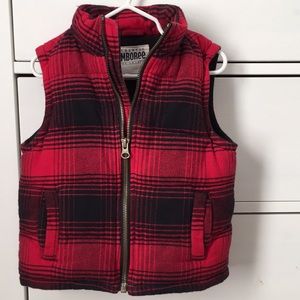 Toddler boys 2T fleece lined vest